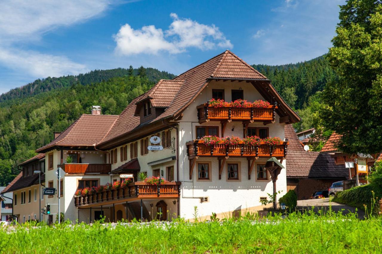 Gasthaus Rebstock Simonswald Exterior foto